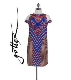 GOTTEX 100% Silk Printed Short Sleeve Multicolor Dress Women's Size.Small  | eBay Multicolor Shift Mini Dress With Short Sleeves, Multicolor Stretch Mini Dress Knee-length, Fitted Color Block Dress For Day Out, Color Block Fitted Dress For Day Out, Elegant Stretch Multicolor Mini Dress, Elegant Multicolor Stretch Mini Dress, Multicolor Sheath Summer Dress, Elegant Multicolor Short Sleeve Mini Dress, Multicolor Color Block Dresses For Workwear