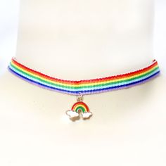 Lgbtqia Rainbow Gay Pride Transgender Queer Nonbinary Prideflag Choker Necklace Necklace Is 6.5" With A 1" Extender. Just In Time For Pride Month! #Gaypride Lesbian #Prideflag Gay #Lgbtqia #Unisex #Transgender #Nonbinary Rainbowchoker Pendant Necklace Bracelet Charm Woman Wedding Party Jewelry Unisex Lgbtiqa Lesbian Gay Bisexual Transgender Intersex Queer Questioning Asexual Non-Binary Pansexual Pride Rainbow Lgbt Nonbinary Rainbow Dripping Bite Rainbow Adjustable Choker For Festivals, Rainbow Adjustable Choker For Festival, Cute Multicolor Choker Gift, Trendy Rainbow Choker As A Gift, Trendy Rainbow Choker As Gift, Trendy Rainbow Choker Gift, Trendy Rainbow Choker For Gifts, Dagger Necklace, Pink Moonstone