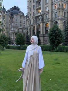 Hejabi Girl Style, Hijabi Outfit Ideas, Islamic Modest Fashion, Muslimah Fashion Casual, Fesyen Islam