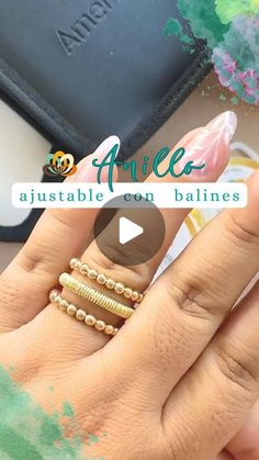 Alambres de bisutería | Craftwire | Herramientas on Instagram: "Lo maravilloso de hacer un anillo ajustable es que se adapta a cualquier cliente sin tener que repetir la pieza.
.
Pero puedes hacerla diferente… que tal si en los balinés agregas uno silver, rose y gold? Se vería hermoso cierto?
.
Pide tus alambres y herramientas en el link de nuestro perfil 🅲🅾🅼🅿🆁🅰 🅰🅷🅾🆁🅰
.
Americraft Supply
www.aaacraftwire.com
.
#wirecraft #alambresdebisuteria #americraftsupply #handmade" Beautiful Life, Life Is Beautiful