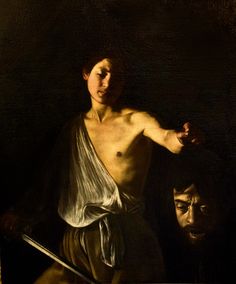 Caravaggio - Davide e Golia | Galleria Borghese - Roma | Flickr Carravagio Paintings, Caravaggio Paintings, Saint Sebastian, Baroque Painting, Baroque Art, William Turner, Italian Painters, Caravaggio