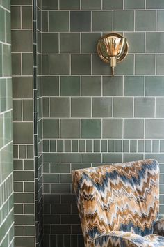 Bouclier Green Tile Bathroom, Industrial Style Bathroom, Urban Electric, Tile Layout, Deco Bathroom, Kitchen Installation, Tile Inspiration, Bathroom Inspiration Decor, Green Tile