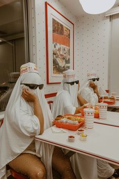 In-n-out ghost photoshoot ideas for halloween boo all white costume photoshoot elidey segura photography bay area san francisco napa valley sonoma ghost challenge photography for october pumpkin season szn burger and fries california innout Halloween Shot Ideas, Burger Costume, In And Out Burger, Ghost Movies, Food Photoshoot, Barber Shop Decor, In N Out