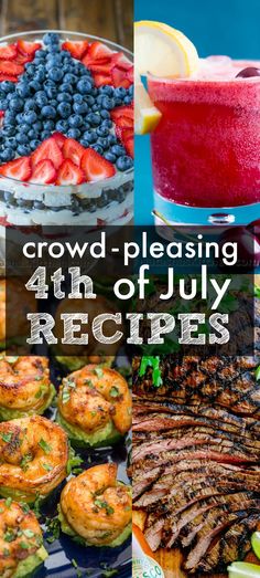 the fourth of july is here and it's time to celebrate with some delicious desserts