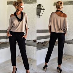 Black Casual Slack Pants Midrise No Stretch Women’s Fashion Casual Work, Casual Business Attire For Women Summer, Women Work Outfits Summer, Personal Assistant Outfit, High School Reunion Outfit, Black Pants Outfit For Work, Outfits With Black Pants, Pantsuit Women, Blue Blazer Outfit