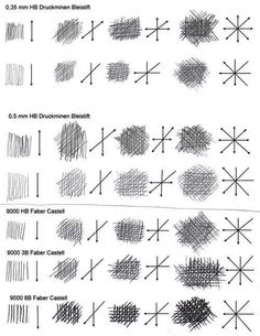 some different types of pencils are shown in this drawing lesson, which shows how to draw