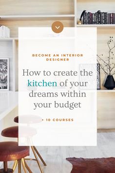 Learn Interior and Kitchen Design Online Course