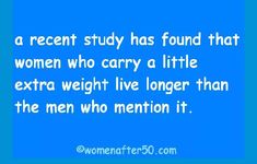 a blue background with the words women who live longer than men who mention it