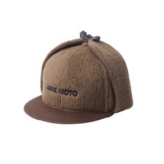 Classic NYC trapper cap, body and flaps in PolarTec fleece and short brim in twill, leather ties. Jane name embroidered on the front panel. Made in Queens. Brown Outdoor Hats With Fleece Lining, Brown Fleece-lined Cap, Brown Hats With Ear Flaps For Outdoor Activities, Brown Hats With Ear Flaps For Outdoors, Brown Cap With Fleece Lining, Adjustable Brown Hat With Fleece Lining, Winter Outdoor Baseball Cap, Winter Hats For Outdoor Activities With Flat Bill, Winter Flat Bill Hats For Outdoor Activities