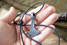 Thor's hammer from Kaupang reenactment Thor pendant | Etsy Viking Style Hand-forged Jewelry Gift, Hand-forged Viking Style Jewelry Gift, Norse Mythology Symbols, Mythology Symbols, Door Knockers Unique, Viking Dragon, Thor's Hammer, Hand Forged Iron, Dragon Head