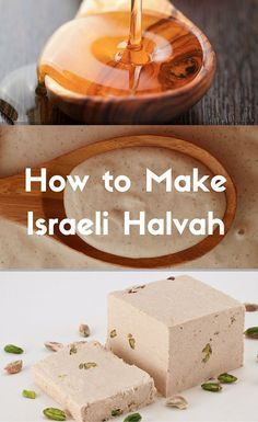 Halvah Recipe, Halva Recipe, Jewish Cuisine, Jewish Learning, Kosher Recipes, Jewish Recipes, Survival Food, Arabic Food, Baklava