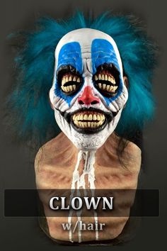 Clown Reference, Horror Movie List, Clown Photoshoot, Haunted House Makeup, Clown Masks, Clown Theme, Scary Smile, Haunt Makeup, Immortal Masks