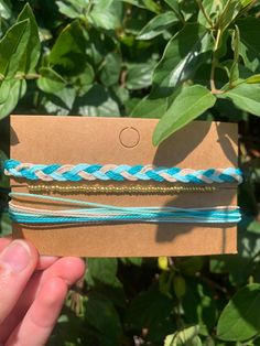 Pura Vida Inspired Bracelet, Waterproof Bracelet, Adjustable, Woven Bracelet, Braided Bracelet, Beach Bracelet, Summer Bracelet - Etsy Bracelet Bundles, Waterproof Bracelet, Beach Bracelet, Bracelet Summer, Summer Bracelet, Pura Vida Bracelets, Beach Bracelets, Woven Bracelet, Summer Bracelets