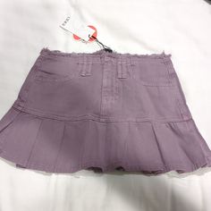 Daily Casual Cute Mini Skirt Waist Line: High Rise Pockets: Yes (Front) Belt Access Hidden Inside Button Zipper Composition: 100% Cotton Stretch: No Material: Denim About 13.5 Inches Waist About 13 Inches Top To Bottom Denim Tube Top, Purple Y2k, Cute Mini Skirt, Mini Pleated Skirt, Satin Mini Skirt, Purple Skirt, Sequin Mini Skirts, White Halter Maxi Dress, Maxi Gowns