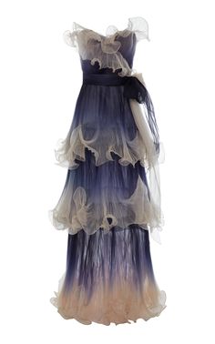 Pleated Organza, Organza Gown, Organza Gowns, Prom Dress Inspiration, Marchesa, Fancy Dresses, A Dress, Dream Dress