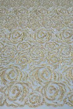 Gold Floral Embroidered Elegant Fabric, Elegant Gold Fabric With Floral Embroidery, Elegant Gold Floral Embroidered Fabric, Elegant Gold Embroidered Fabric With Floral Design, Elegant Gold Sequin Fabric With Floral Embroidery, Glamorous Gold Embroidered Embellished Fabric, Glamorous Gold Embellished Embroidered Fabric, Glamorous Gold Embroidered Fabric For Wedding, Gold Floral Embroidered Lace Fabric