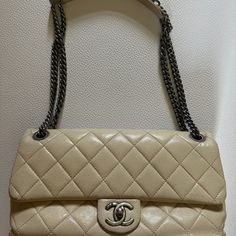 Chanel Authentic Shoulder Bag With Strap. High-end Double Flap Bag For Shopping, Designer Flap Bag With Cc Turnlock For Daily Use, Top Handle Flap Bag With Cc Turnlock For Shopping, Shopping Flap Bag With Cc Turnlock And Top Handle, Top Handle Shoulder Bag With Cc Turnlock Closure, Flap Bag With Cc Turnlock Closure For Shopping, High-end Double Flap Shoulder Bag For Shopping, High-end Double Flap Shoulder Bag With Removable Pouch, High-end Bags With Cc Turnlock Closure And Double Flap