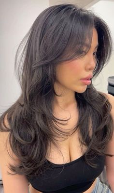 Convex Layers, Filipino Hairstyles, Free Hairstyles, Haircut 2024, Haircuts For Long Hair With Layers, Brown Hair Inspo, Layered Haircuts For Medium Hair