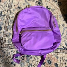 Open To Reasonable Offers. Never Used Retired Stoney Clover Lane Aa Backpack. Trendy Purple Backpack For Travel, Purple Everyday Backpack With Adjustable Strap, Everyday Purple Backpack With Adjustable Strap, Purple Backpack With Zipper For On-the-go, Purple Backpack With Zipper Closure For On-the-go, Purple Backpack With Zipper Closure, Purple Satchel Backpack With Adjustable Strap, Backpack With Adjustable Strap For Errands, Standard Backpack With Adjustable Strap For Errands