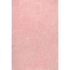 a pink area rug on a white background