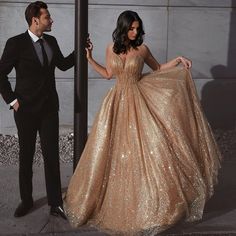 Sequin Prom Dresses Long, Evening Dress Long, Gold Prom Dresses, Backless Evening Dress, Professional Dress, A Line Evening Dress, Long Prom Gowns, Evening Party Gowns, Sequin Prom Dresses