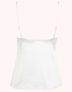 Amelea Camisole in Ivory |Agent Provocateur White Lingerie, Sleepwear & Loungewear, Agent Provocateur, Silk Satin, Nightwear, Basic Tank Top, Camisole Top, Casual Dresses, Lounge Wear