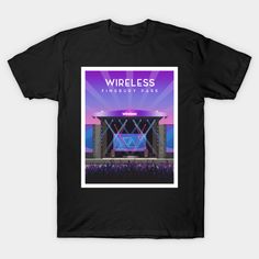 This bright and colourful illustration features the main stage of Wireless Festival, London's biggest rap and hip-hop music festival. -- Choose from our vast selection of Crewneck and V-Neck T-Shirts to match with your favorite design to make the perfect graphic T-Shirt. Pick your favorite: Classic, Boxy, Tri-Blend, V-Neck, or Premium. Customize your color! For men and women. Festival Fan Merchandise Tops With Graphic Design, Graphic Design Tops For Music Festival, Graphic Print Tops For Music Festivals, Graphic Tee For Concerts And Music Festivals, Graphic Tee For Concerts And Festivals, Letter Print T-shirt For Music Festivals And Concerts, Graphic Tee T-shirt With Graphic Print For Festivals, Festival Graphic Tee For Concerts, Music Festival Screen Print Top