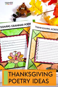 Find 5 fun and simple Thanksgiving poetry writing activities for your classroom. Get your students writing with these engaging poetry writing ideas. Poetry Writing Ideas, Thanksgiving Middle School, Poetry Writing Activities, Poem Ideas, Poem Writing Prompts, Teaching Narrative Writing, Thanksgiving Poems, Writing Graphic Organizers, Simple Thanksgiving