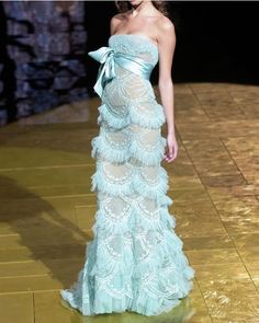 Skirt Runway, Teal Fashion, Elie Saab Spring, Fairy Dresses, Beautiful Costumes, Traditional Fashion