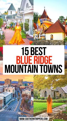 15 Best Blue Ridge Mountain Towns Blue Ridge Parkway Road Trip, Blue Ridge Mountains Georgia, Blue Ridge Mountains Virginia, Blue Ridge Mountains North Carolina, South Usa, Southern Usa, Sevierville Tennessee