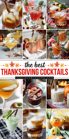 As we approach the season of giving thanks, why not raise a glass as well? Sure, Thanksgiving is all about bonding with friends and family around the dinner table while eating lots of good food—but don’t stop there! This year, take your holiday gathering up a notch by offering your guests something truly special: delicious Thanksgiving cocktails that are sure to impress! Bonding With Friends, After Dinner Cocktails, Thanksgiving Cocktail Recipes, Sangria Cocktail, Cider Sangria, Apple Cider Sangria, Easy Thanksgiving Recipes, Apple Cider Caramels