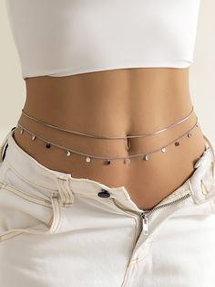 Belly Belt, Flat Snake Chain, Belt For Women, Jewelry Accessories Ideas, Festival Jewelry, Girly Accessories