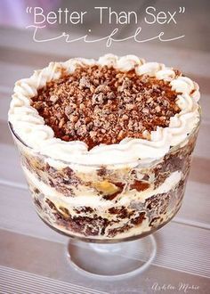 Snickers Dessert, Cheesecake Brownie, Trifle Desserts, Make Ahead Desserts, Trifle Recipe, Dessert Dips, Oreo Dessert