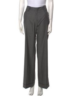 CH Carolina Herrera Wide Leg PantsGreyHigh-RiseSlit PocketsZip & Button ClosureFit:Pants by CH Carolina Herrera typically fit true to size. Ch Carolina Herrera, Carolina Herrera, Leg Pants, Wide Leg Pants, Wide Leg, Clothes For Women, Pants, Clothes, Trousers