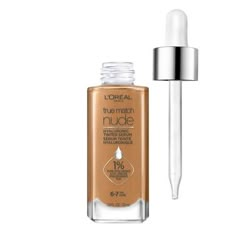 L'Oreal Paris True Match Hyaluronic Tinted Serum Makeup Skincare Hybrid - 6-7 Tan - 1 fl oz Loreal True Match Serum, Loreal Skin Tint, Loreal Serum, Base Loreal, Serum Makeup, Tinted Serum, Loreal True Match, Uni Bag, Skin Tint