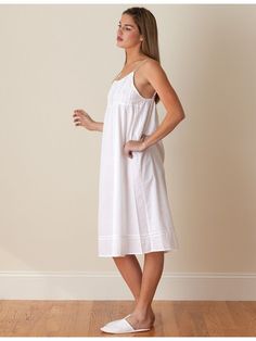 Elaine Ladies Cotton Nightie, Spaghetti Straps and Embroidered Nightgown, Mother daughter nightgowns, white cotton nighties, nightgowns White Slip Dress With Delicate Straps For Sleep, Summer Nightgown With Delicate Straps, White Sleep Dress With Delicate Straps, White Delicate Strap Dress For Sleep, Bedtime Camisole Nightgown With Delicate Straps, Summer Nightgown With Delicate Straps For Loungewear, Camisole Nightgown With Delicate Straps For Bedtime, White Spaghetti Strap Nightgown For Bedtime, White Spaghetti Strap Slip Dress For Bedtime