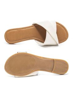 Impress On All occasions] Fashionable design is very suitable for beach, holiday, dance and other occasions.
[Slide-in Comfort] Faux leather+open toe style ,no sweat, keep your feet refreshing in the hot days,easy to wear and take off.
[Soft Insole] This sandals have cushioned insole which provide coziness, comfortable to be standing or walking for a long time.
[Must-have Gift] A good present for her birthday, wedding, valentine's day, mother's day and Christmas day.Women's Flat Sandals Fashion Leather Flat Flip Flops For Beach Season, Casual Leather Slides For Beach Season, Adjustable Slip-on Slippers For Beach Season, Leather Slides For Beach In Summer, Leather Slides For Summer Beach, Leather Slides For Summer Beach Outings, Summer Slides With Cushioned Footbed And Single Toe Strap, Casual Vacation Slides With Single Toe Strap, Casual Slides With Single Toe Strap For Vacation