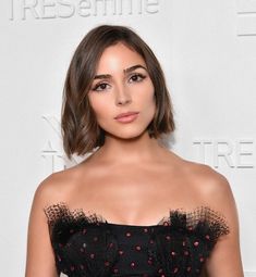 Olivia Culpo Bob Haircut, Medium Angled Bobs, Angled Haircut, Classic Bob Hairstyle, Haircut For Face Shape, I Like Your Hair, Angled Bob Haircuts