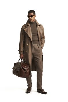 Ralph Lauren Fall 2017 Menswear Fashion Show Ralph Lauren Men Outfits, Ralph Lauren Purple Label Men, Ralph Lauren Fall, Preppy Mens Fashion, Ralph Lauren Menswear, Mens Fashion Smart, Mens Trendy Outfits, Male Fashion Trends, Mens Winter Coat