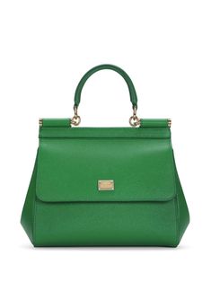 Sicily Bag, Dolce And Gabbana Handbags, Fashion Content, Dolce E Gabbana, Mini Handbags, Diaper Backpack, Dolce & Gabbana, Handle Bag, Green Bag