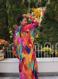 Be bold and stylish in our Chique Splash Kimono! This one-size kimono is elegantly designed with a bright, vibrant pattern and pairs with just about anything. From special occasions to adding a stylish edge to your everyday wardrobe, the Splash Kimono is sure to make a statement. Perfect for any occasion, make a statement with Chique Splash! One Size Fits Most 55" long Model is 5'6"- Bust-40", Waist 34", Hips 40" Casual Multicolor V-neck Kimono, Multicolor Printed Kimono For Beach Cover-up, Multicolor Floral Print V-neck Kimono, Multicolor V-neck Kimono With Floral Print, Spring Kimono With Abstract Print, Spring Party Kimono In Maxi Length, Party Kimono For Spring In Maxi Length, Multicolor Vibrant Print Kimono For Vacation, Multicolor Floral Print Kimono One Size