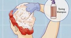 3 Ways to Remove Black Hair Dye - wikiHow Remove Hair Dye, Clear Shampoo, Hair Dye Removal, Green Hair Dye, Red Blonde Hair, Bleaching Your Hair