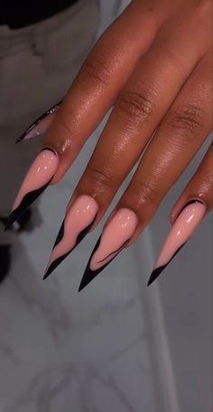 Simple Stiletto Nails, Acrylic Nails Stiletto, Pedi Ideas, Long Acrylic Nail Designs, Stiletto Nails Designs, Her Nails