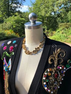 "Thank You If You Favored One of My Items! You Will Receive 10% Off an Item of Your Choice, Unless It Is On Sale, Code17. Thank You. RARE 80's DIANE FREIS Beaded Sweaters/Diane Freis/Beaded Sweaters/Sequin Sweaters/Vintage Cardigans/80's Sweaters/Beaded Tops/Mint Condition RARE Circa 80's DIANE FREIS Beaded Cardigan Sweater Made in Hong Kong This is a RARE Fully BeadedCardigan from Diane Freis. What a FABULOUS Decorative Cardigan!  The Background is Black and done in Wool.  The Beads are Gold, F Diane Freis, Women Long Cardigan, Sweaters Vintage, Beaded Cardigan, Grunge Dress, Beaded Sweater, Couture Embroidery, Sequin Sweater, Fashion Goals