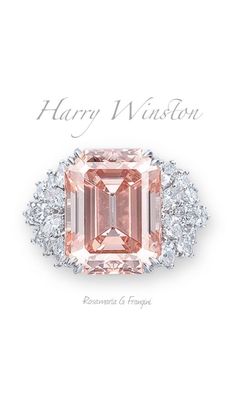 Harry Winston Jewelry Rings, Harry Winston Engagement Ring, Harry Winston Ring, Harry Winston Engagement, Harry Winston Jewelry, Pink Jewellery, Pink Diamond Jewelry, Pink Diamonds Engagement, Pink Diamond Engagement Ring