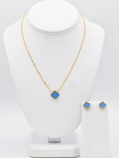 Add a touch of luxury to any outfit with our 22ct Gold Necklace Set. Weighing in at 10.31 grams, this set is both lightweight and eye-catching. Purity: 22ct gold Length: 40 cm + 1.4 cm Hanging Earring Length : 1.1 cm Elegant 22k Gold Blue Jewelry, Hanging Earring, Gold Necklace Set, Hanging Earrings, Necklace Set, Gold Necklace, 10 Things, Gold