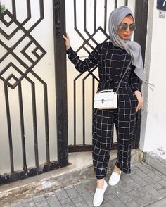 (@noor_hedaya) Modern Hijab Fashion, Hijabi Fashion Casual, Muslim Outfits