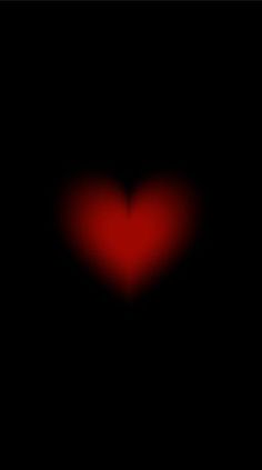 a black background with a red heart on the left and right side of the image