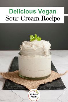 Try this easy dairy-free sour cream recipe for a creamy and tangy vegan alternative. Made with simple ingredients, this plant-based sour cream is perfect for tacos, baked potatoes, or dips. Enjoy a rich and healthy substitute that’s quick to make and fits any dairy-free diet.