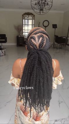 Periwinkle Braids, Purple Protective Styles, Natural Hair Twists With Shells, Natural Braided Hairstyles, Curly Crochet Hair Styles, Goddess Braids Hairstyles, Hairstyle Inspo, Quick Braided Hairstyles, Coily Hair